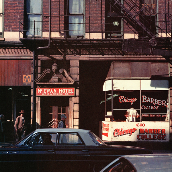 Barber College, Chicago, 1966