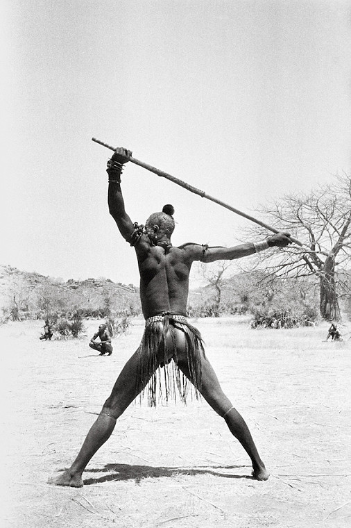 The Challenger of the Korongo Nuba wrestlers, 1949